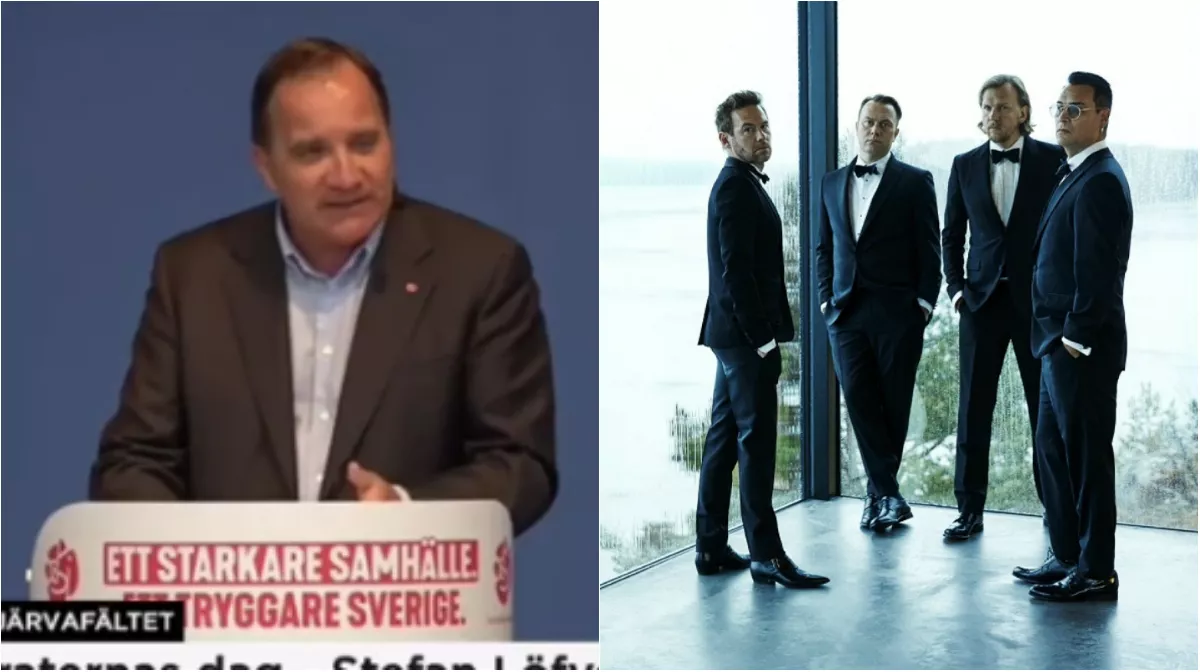 Här citerar Stefan Löfven Kent