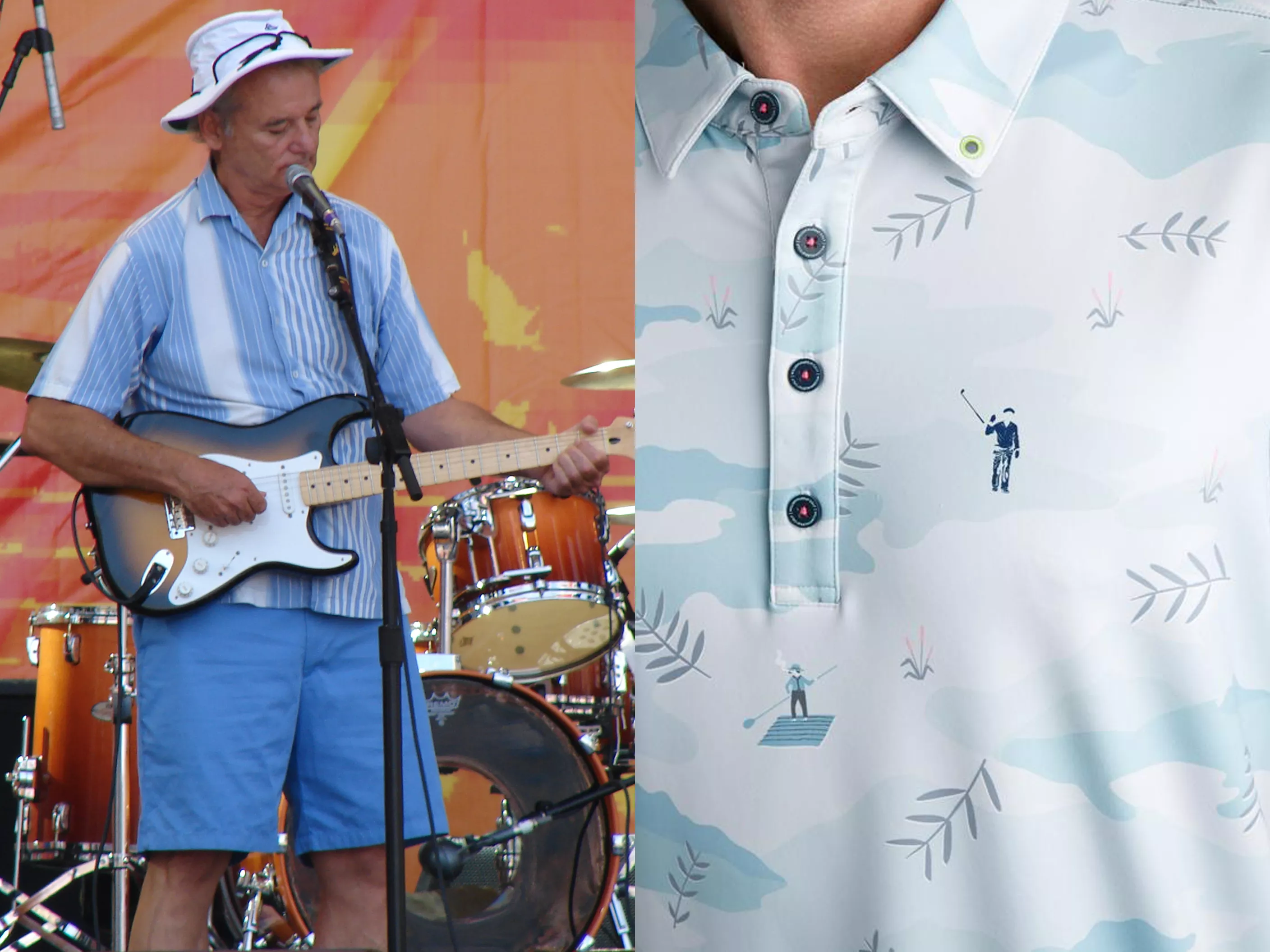 Rockikoner truer skuespiller med sagsanlæg: "Skjorterne er så grimme"