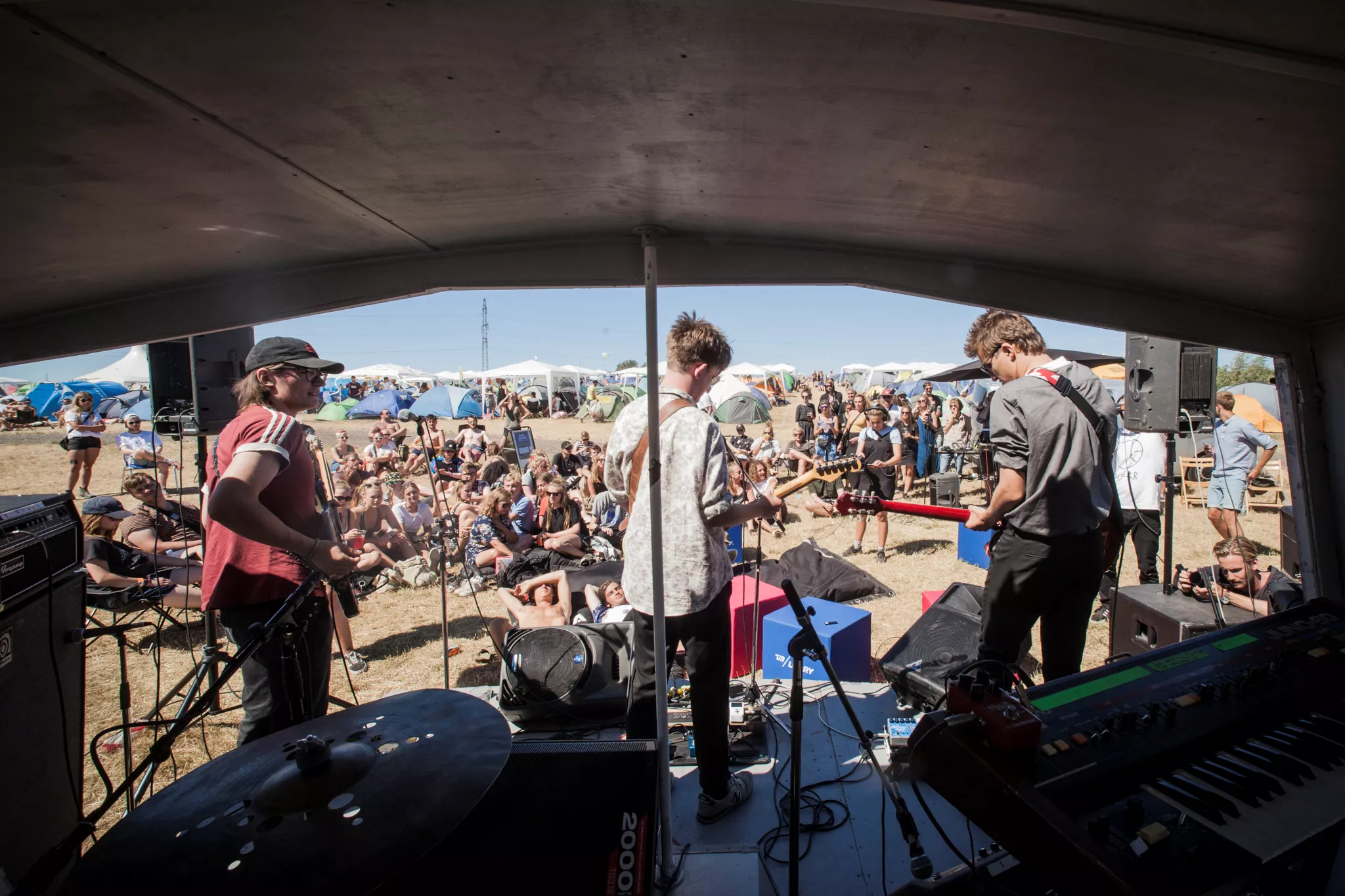 Fotoserie: Alcabean og Marshall Cecil spillede til GAFFA Sessions på Roskilde