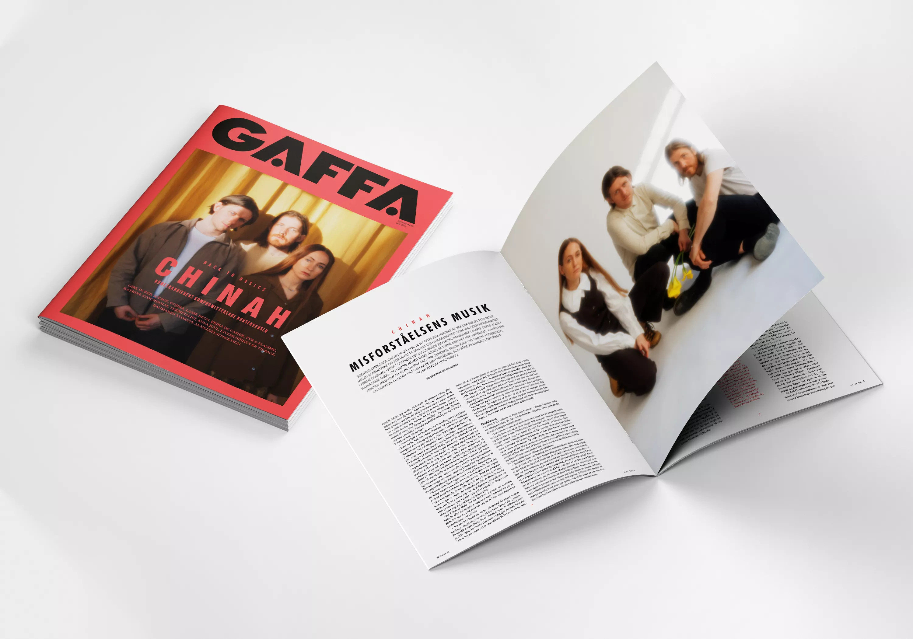 NYT GAFFA UDE: Interviews, flotte billeder, holdninger, anmeldelser og meget, meget mere