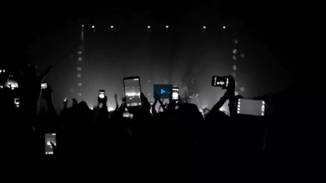 Reklam sänder ut skev bild av en konsertupplevelse