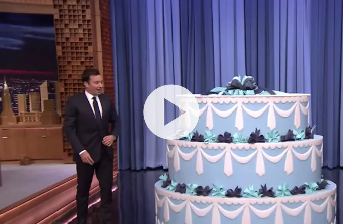 Stjerner giver Jimmy Fallon musikalsk fødselsdagsgave 