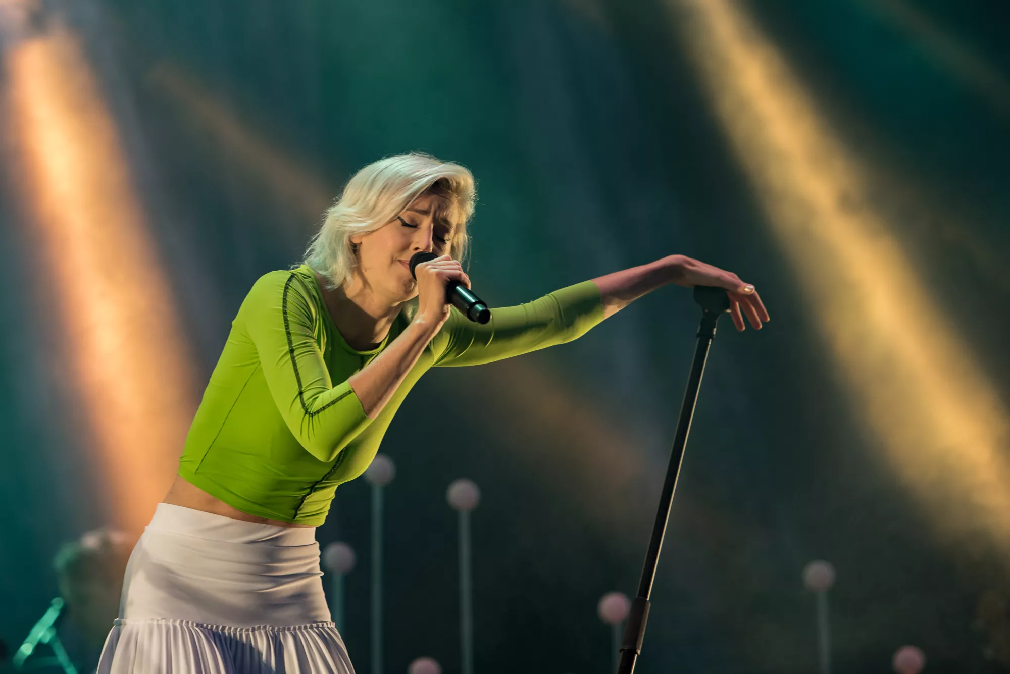 Plågad Maggio ger festivalens största allsång
