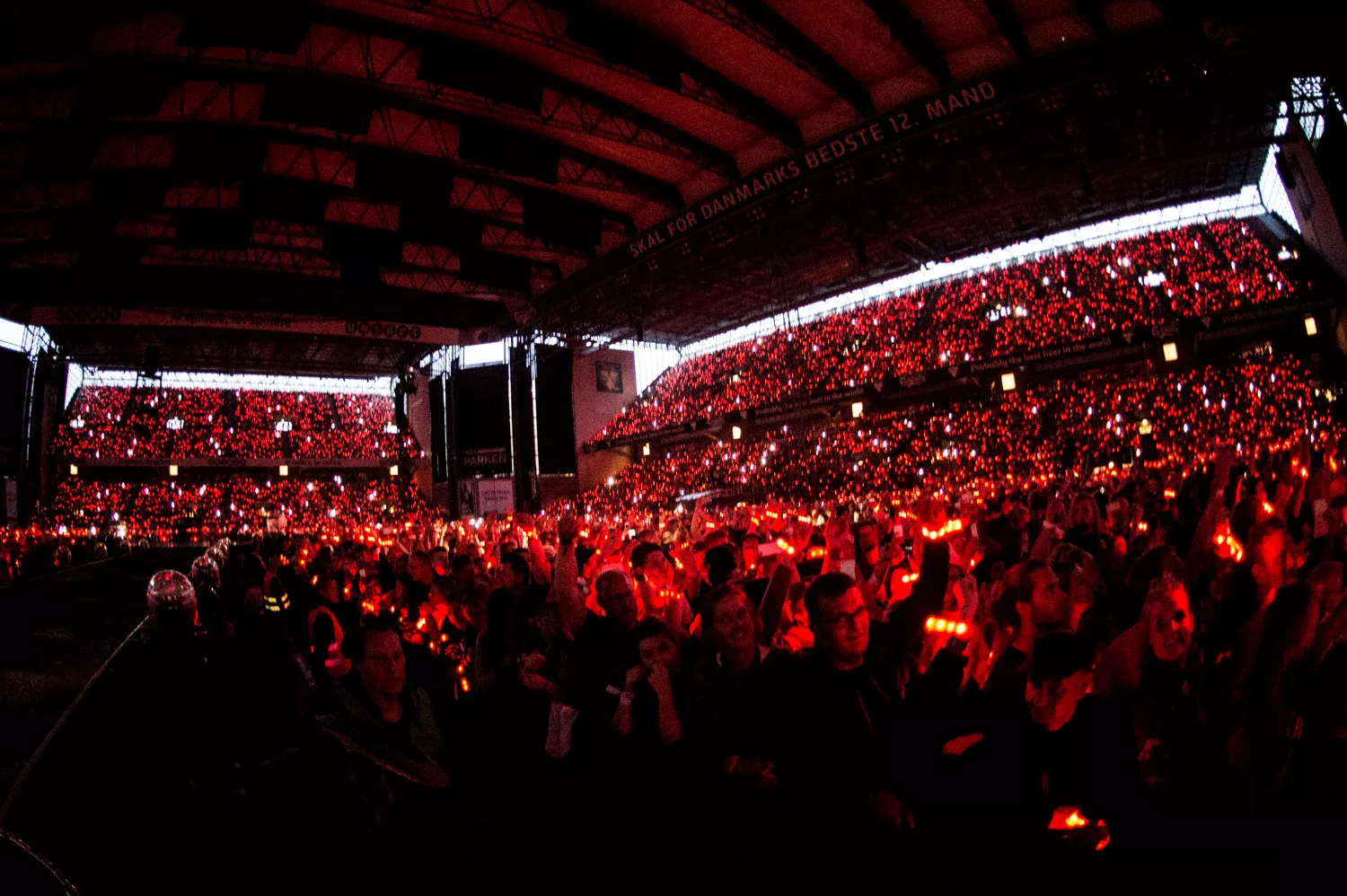 Klimabevidste Coldplay i Parken