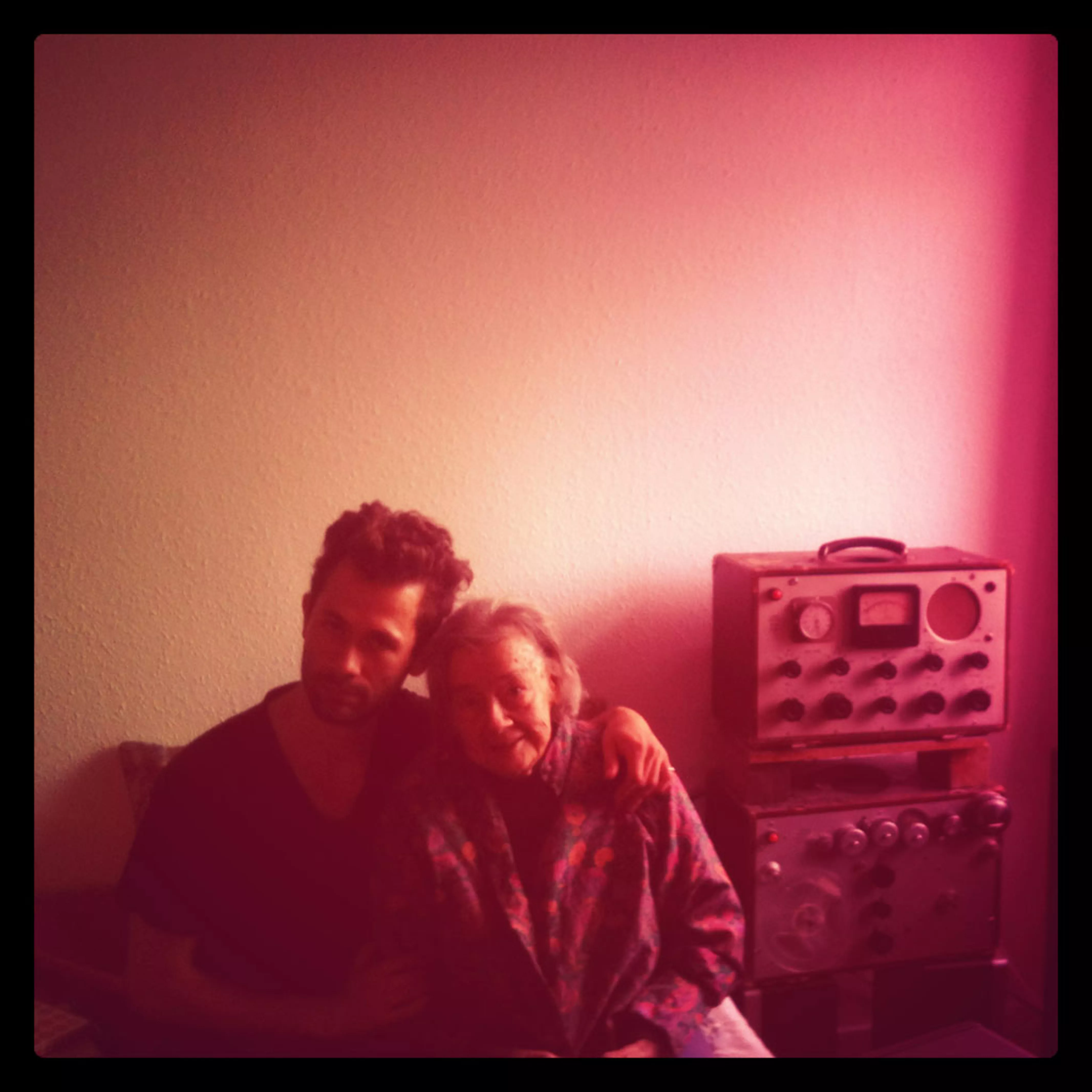 Else Marie Pade og Jacob Kirkegaard giver koncert