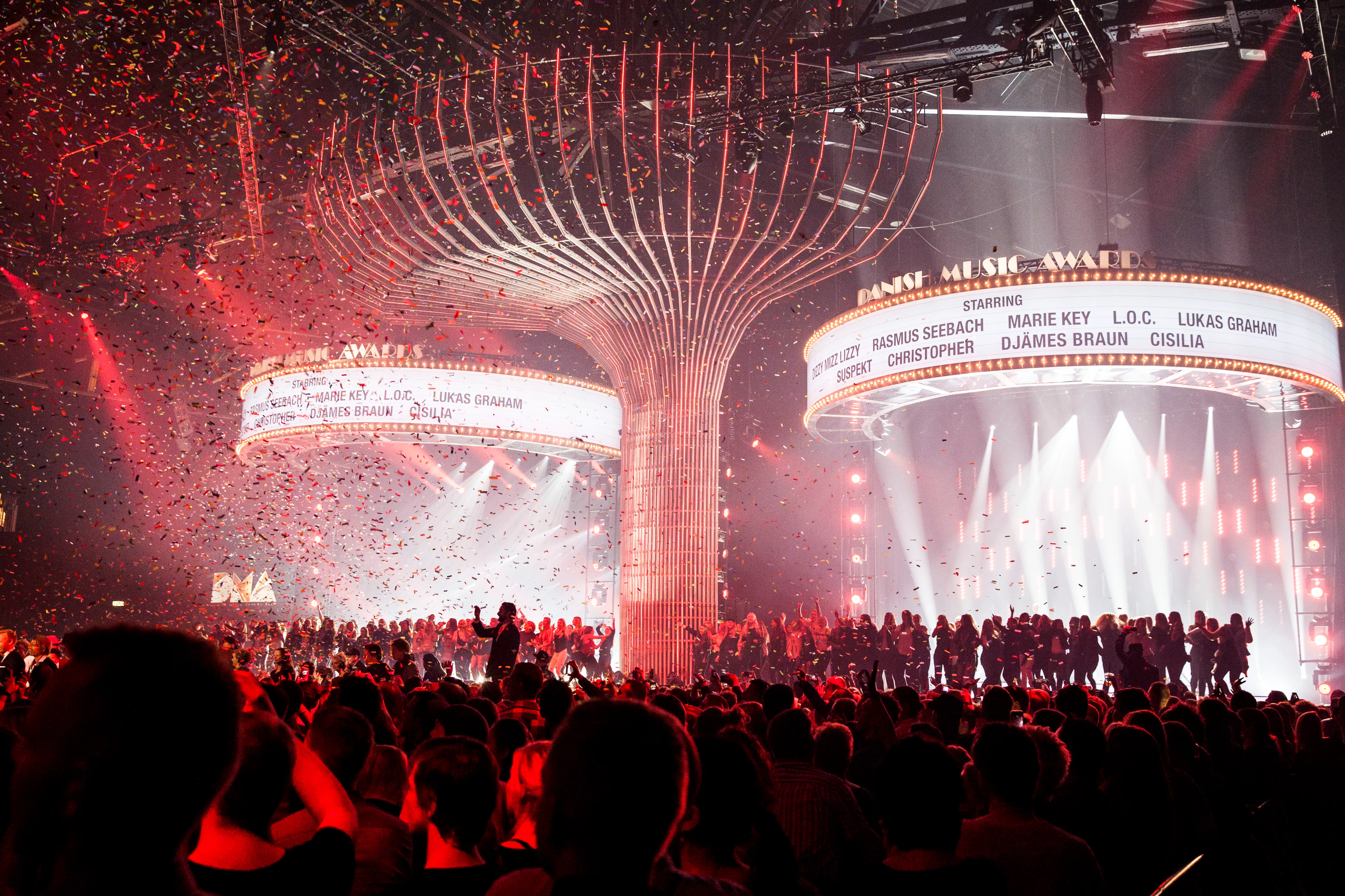 Slut med Danish Music Awards på TV2