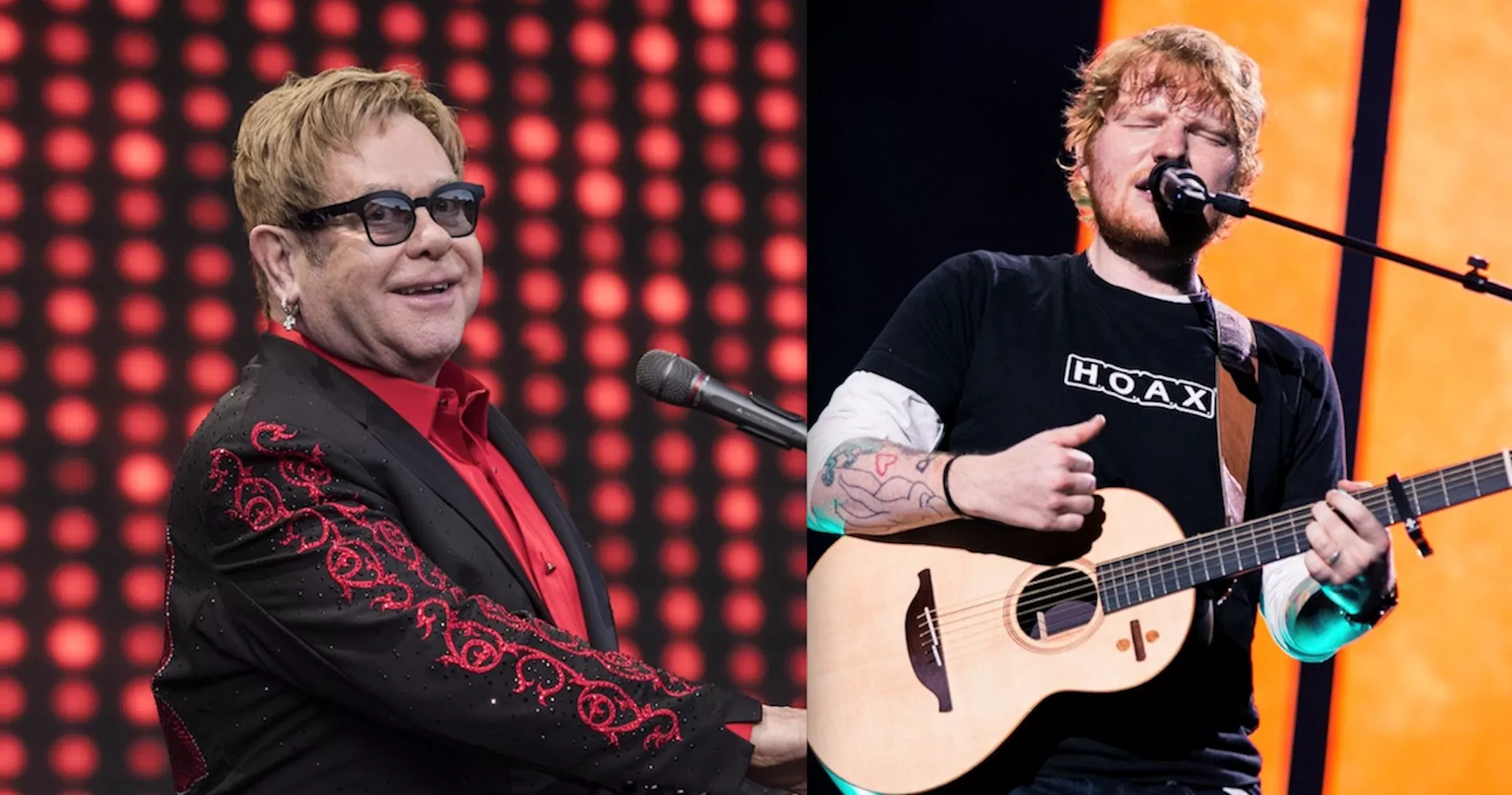 Snart kan du feire jul med Ed Sheeran og Elton John