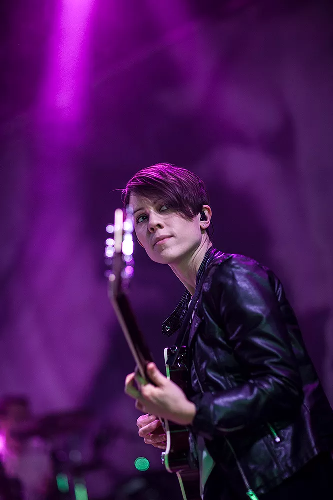 Tegan And Sara: Blue Stage, Hultsfredsfestivalen