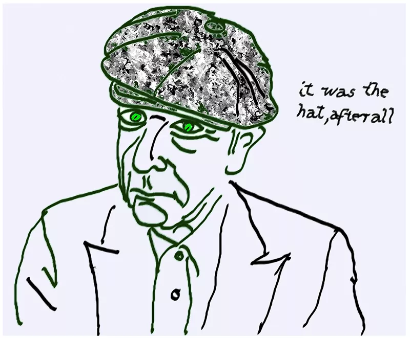 Leonard Cohen udstiller kunst i København