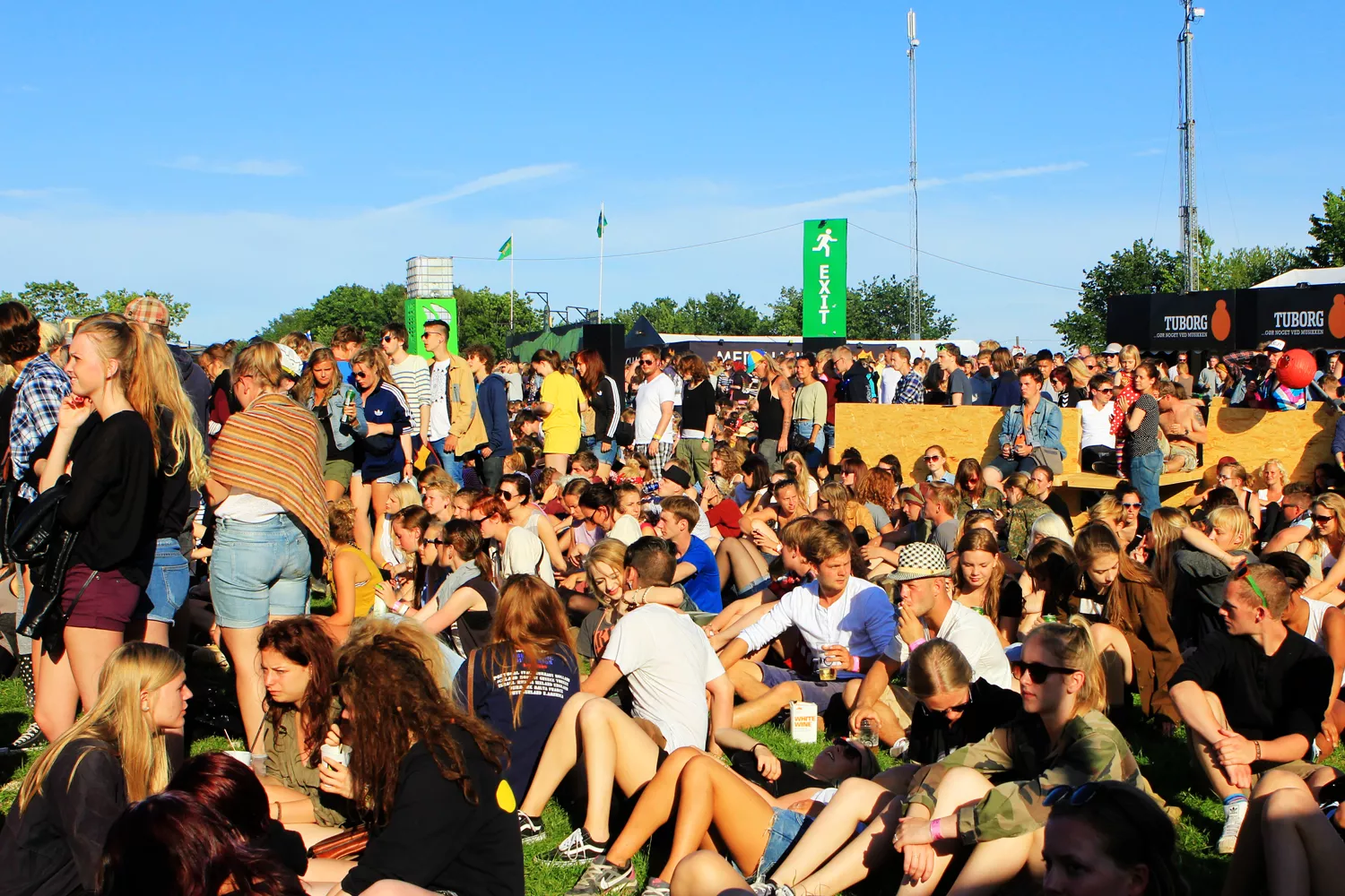 Galleri: Høj sol på Roskilde