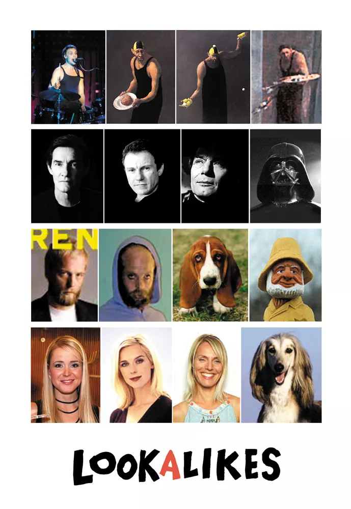 Se GAFFAs satirestribe fra 2006 om dobbeltgængere med mere