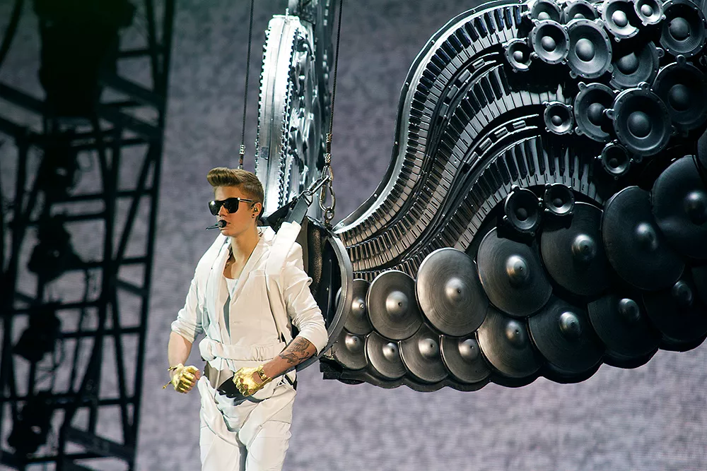 Justin Bieber afværger bjørneangreb