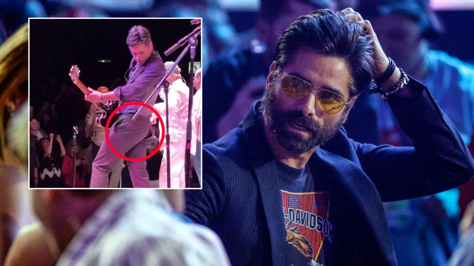 «Full House»-stjernen splittet buksa under konsert med Beach Boys