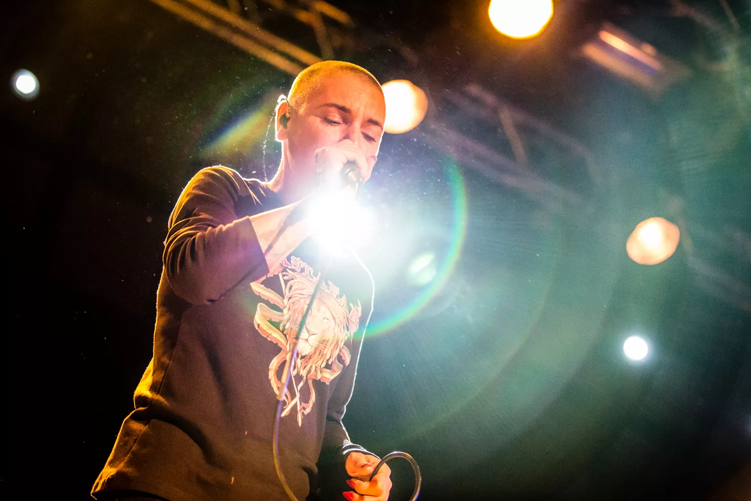 Sinéad O'Connor indlagt efter søns død