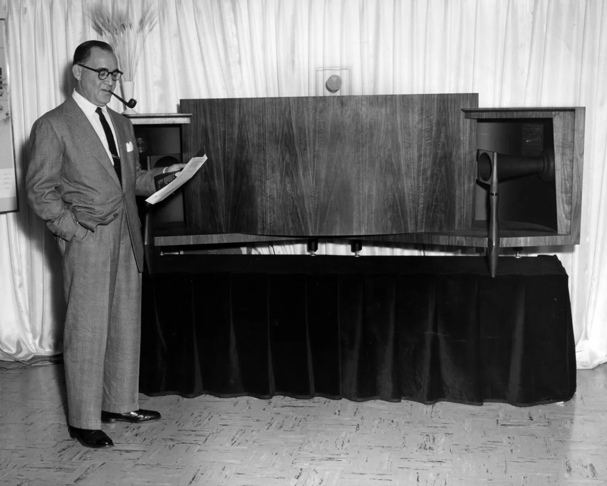 Paragon 1957 - første lyddemo for verdenspressen