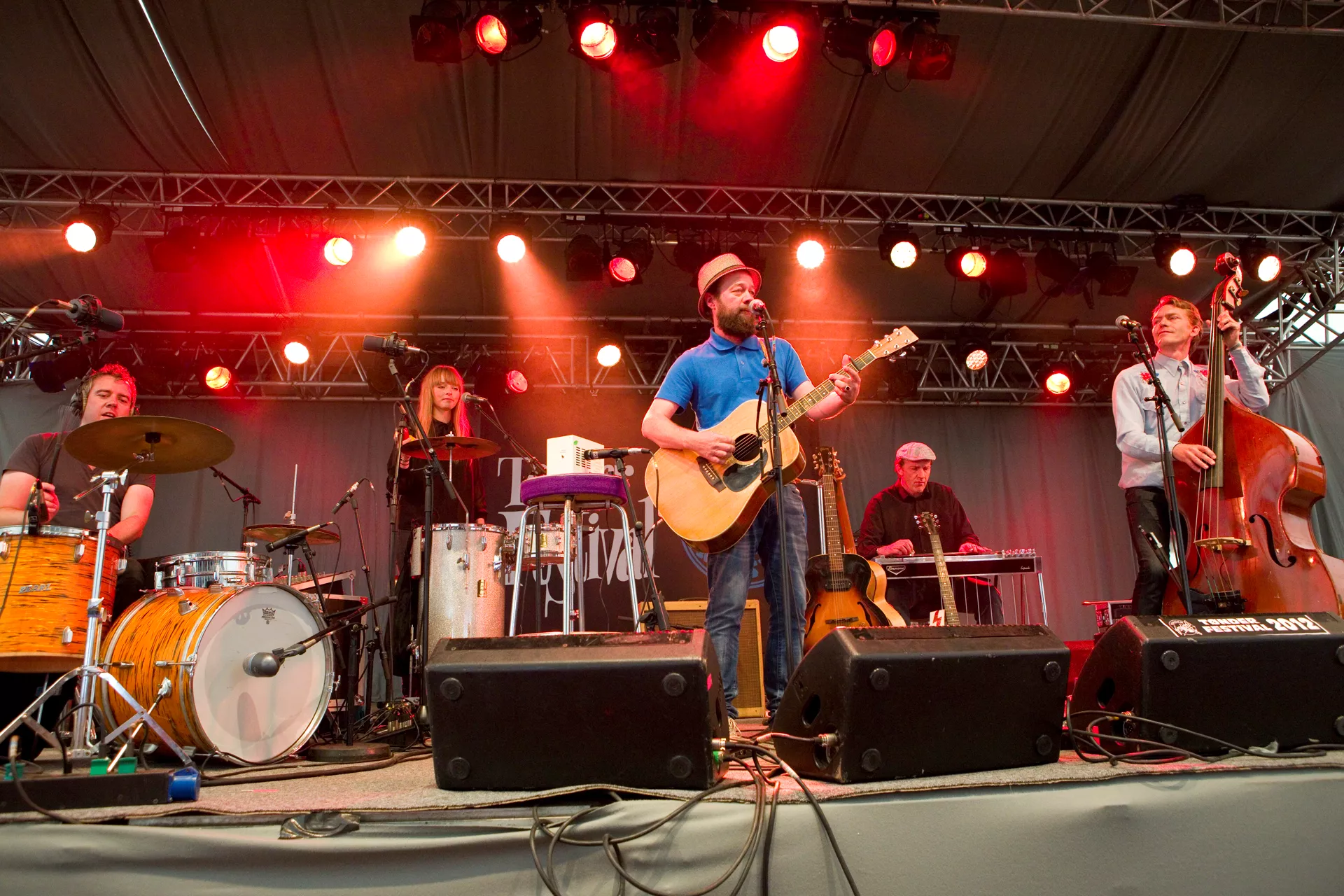 Mikael K og Klondyke: Tønder Festival 2012, Telt 2