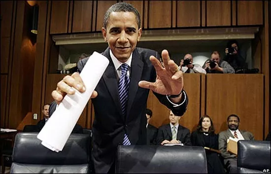 Overraskende besøg fra Obama under hiphop-koncert