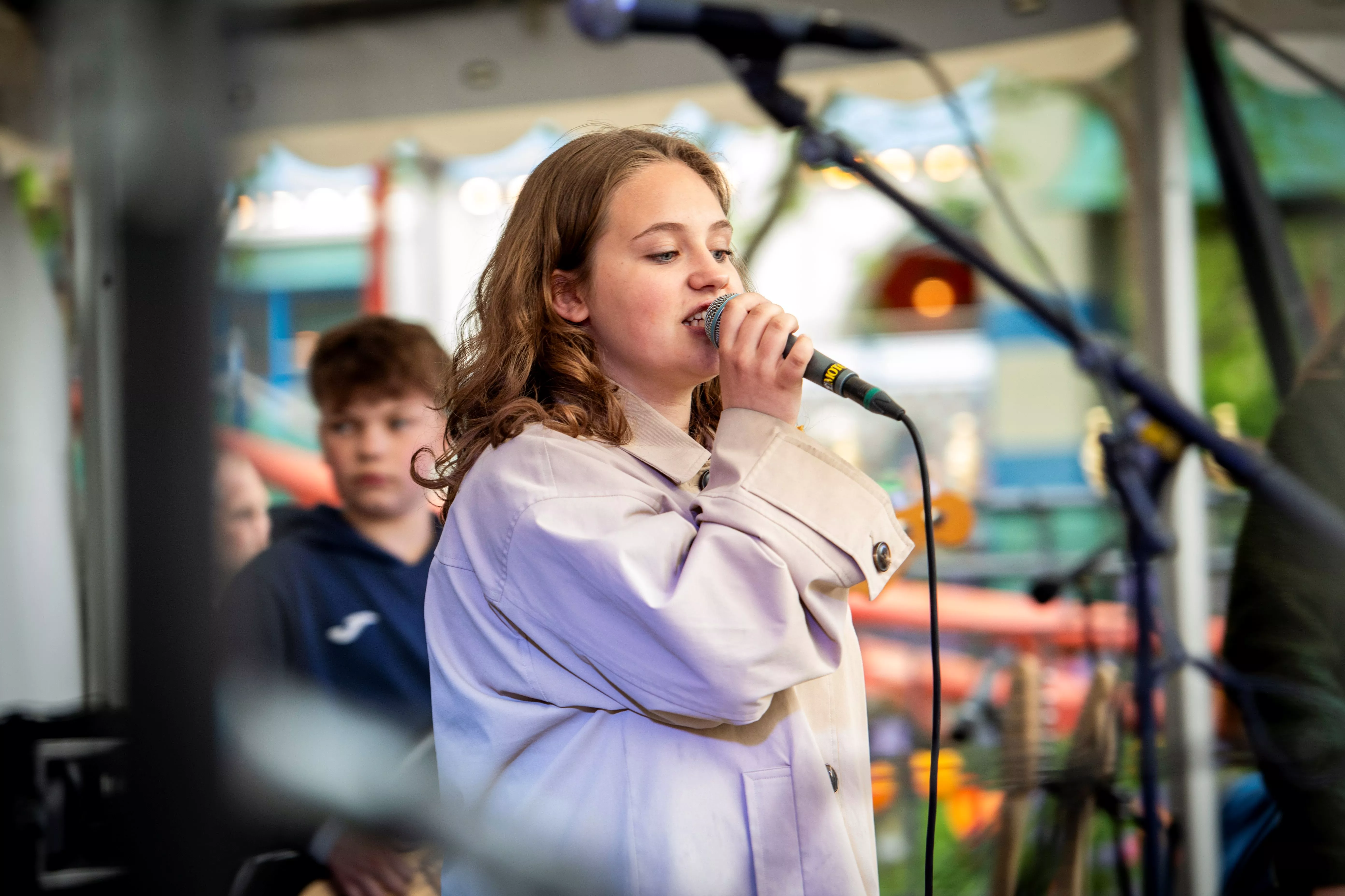 Billede fra musikskolearrangement i Tivoli den 3. maj 2025.