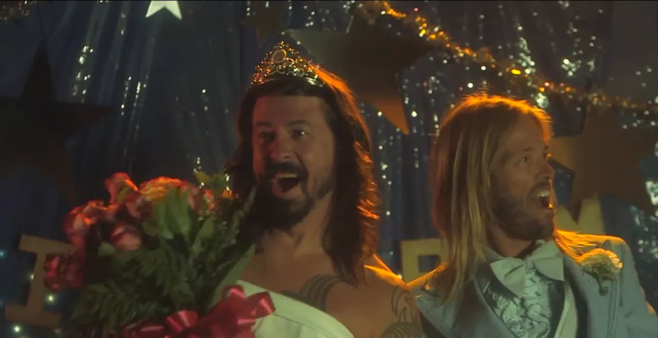 Dave Grohl gør lidt mere ud af sit isbad