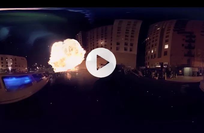 Se The Weekend omgivet af kaos i ny video
