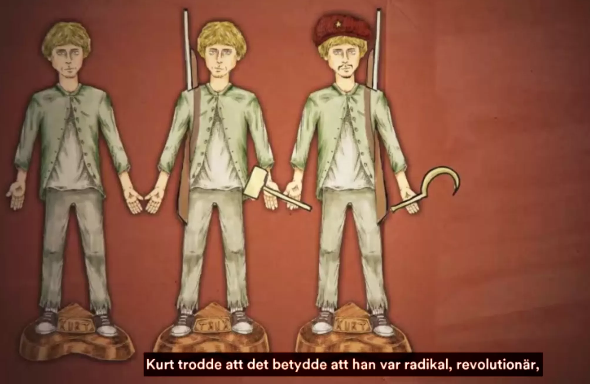 Animerad kortfilm: Se hur Kurt Cobain kom fram till Smells Like Teen Spirit